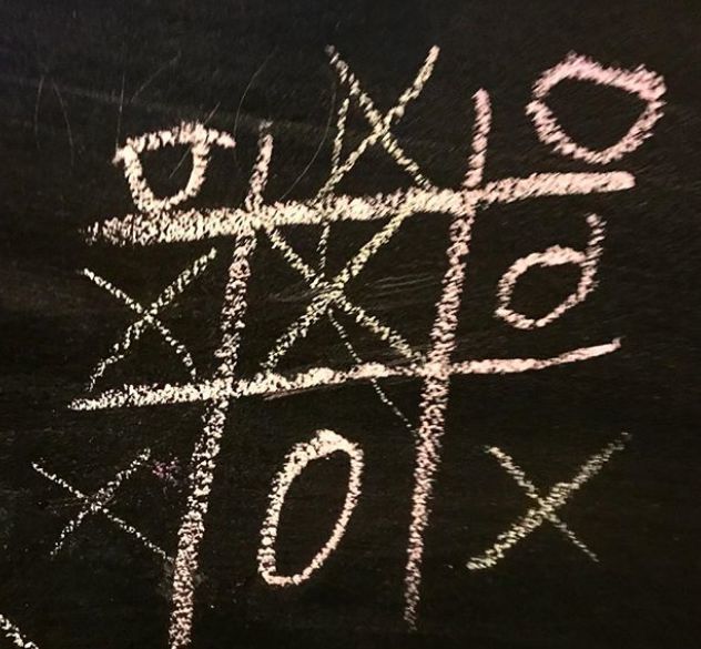 Chalk art